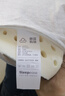 网易严选泰国进口乳胶枕头 93%含量天然原液乳胶枕米色天竺棉枕套 优眠款 实拍图