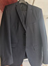 罗蒙西服套装男士修身职业正装西装套装商务伴郎服新郎服结婚礼服男装 实拍图
