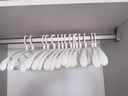 妙馨思宽肩晾衣架无痕成人衣领挂衣服架子加粗衣撑防滑儿童衣柜挂钩裤架 实拍图