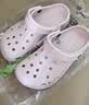 CROCS卡骆驰洞洞鞋贝雅洞洞鞋轻便运动鞋耐磨一脚蹬拖鞋休闲鞋|10126 裸粉-6PI 37 /38(230mm) 实拍图