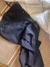 都美姿休闲裤男春季系带宽松显瘦百搭薄款运动修身小脚哈伦九分裤子男潮 黑色 XL 实拍图