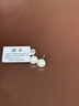 黛米S925银无核馒头圆9-10mm极简系列淡水珍珠耳钉生日礼物送老婆爱人 实拍图