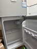 小鸭小冰箱迷你小型家用 冷藏冷冻两用宿舍寝室出租房用双门办公室电冰箱节能省电 【节能省电】138银色【一级能效 高效保鲜】43L 实拍图
