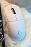 黑皇鼠标防滑贴 罗技GPW二代鼠标 三代GPXS G PRO X SuperLight狗屁王2代金刚3代五5代雪豹保护膜贴纸 GPW2/3/5代 雪花雪域白全套(浅色易脏) 实拍图