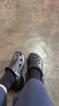 卡骆驰（CROCS）经典云朵老爹鞋洞洞鞋时尚百搭女鞋拖鞋一脚蹬|206750 黑色-001(含智必星) 36 /37(230mm) 晒单实拍图