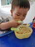 COOKSS儿童勺子宝宝元宝勺婴儿学吃饭训练勺PPSU弯头辅食勺餐具两只装 实拍图