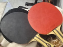红双喜DHS狂飚四星乒乓球拍 横拍H4002单拍赠6只装球 实拍图