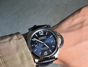 沛纳海（Panerai）【二手99新】沛纳海男表庐米诺系列胖大海休日历夜光潜水运动大表经瑞士手表奢侈品腕表1950 40蓝色放射纹 PAM01270 晒单实拍图