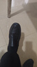 蜘蛛王男士皮鞋一脚蹬春秋商务休闲皮鞋真皮中老年爸爸鞋 48475 黑色 43 实拍图