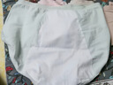 有棵树女士内裤女生理期7A抗菌纯棉加长裆防侧漏月经姨妈期加宽安全裤 实拍图