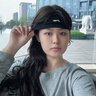 李宁（LI-NING）运动发带男女吸汗头带止汗带跑步导汗带篮球防汗头巾戴束发带头箍 实拍图