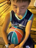 李宁（LI-NING）篮球儿童5号比赛室内外耐磨水泥地幼儿小学生青少年户外橡胶五号 实拍图