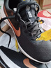 耐克NIKE跑步鞋女子透气REVOLUTION 6低帮运动鞋DC3729-009黑金36.5 实拍图