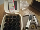 磁吸针线盒家用高质量实用针线包便携迷你宿舍手缝线缝补套装收纳 灰藕紫针线盒 实拍图