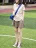 浪莎胖mm大码瑜伽服女夏季凉感速干上衣运动短袖t恤健身服运动服 实拍图