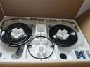 卡萨帝（Casarte）小炫风天然气燃气灶双灶 家用节能台嵌两用 嵌入式煤气灶灶台 74%热效 5.2kw猛火定时 可调节z7黑 实拍图