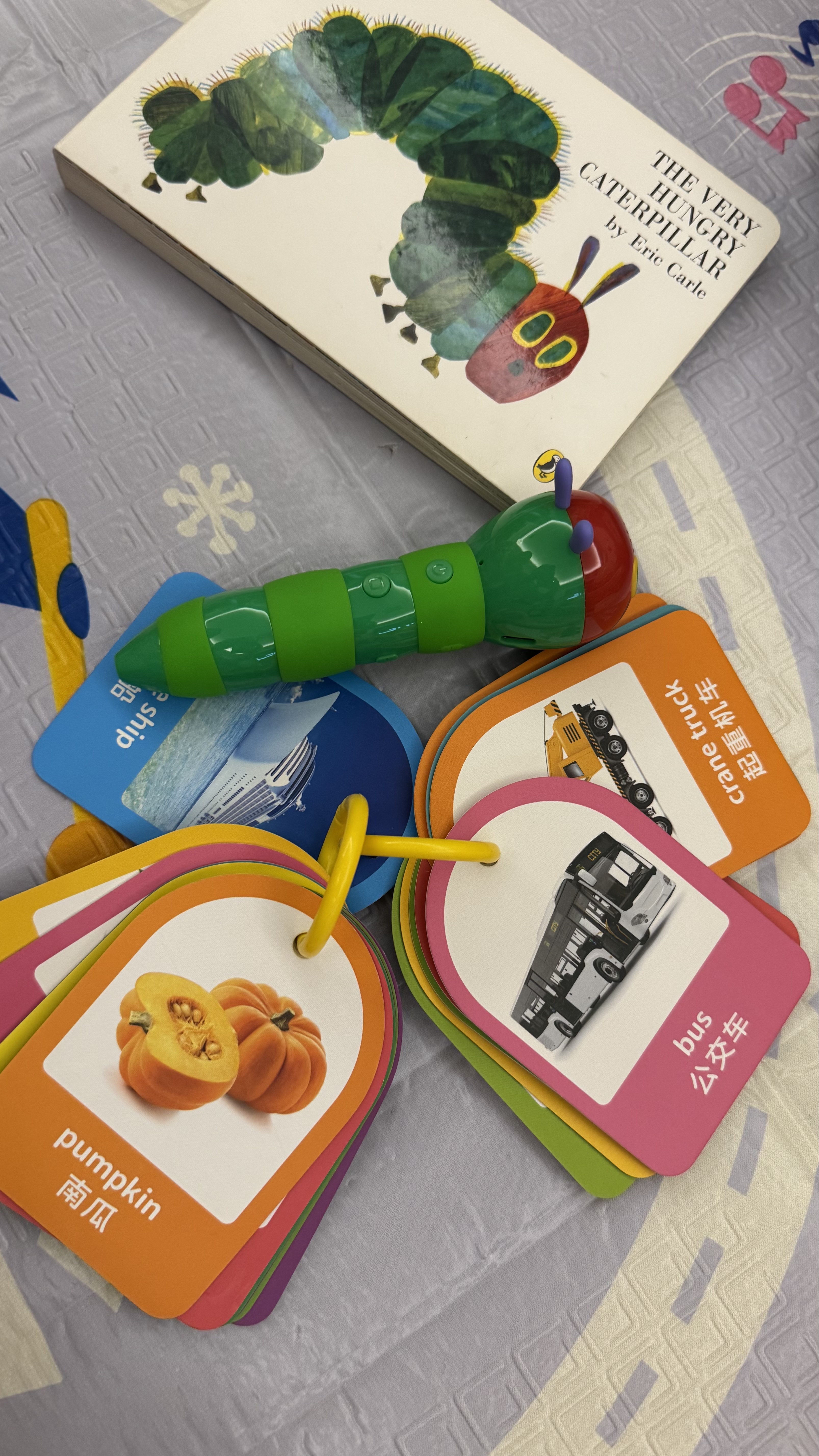 小彼恩毛毛虫点读笔 幼儿双语启蒙认知大百科早教启蒙点读毛毛虫绘本书 【语言启蒙】大百科+米菲认知 实拍图