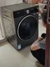 小天鹅（LittleSwan）小乌梅3.0滚筒洗衣机全自动国家补贴 小钢炮水魔方12/10 公斤单洗/洗烘一体超薄纯平全嵌 以旧换新 【新品3.0轻享带烘干】柔烘护衣 羊毛绿标 滚筒洗烘 实拍图