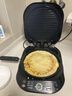 美的（Midea）电饼铛 电饼档上下盘可拆洗家用智能0氟钛陶瓷双面加热三明治早餐机煎烤机煎饼锅烙饼锅 JKC3077Ti 实拍图
