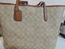 蔻驰（COACH）【品牌直供】CITY女士大号托特包单肩手提包5696礼物 实拍图