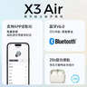 漫步者（EDIFIER）X3 Air真无线蓝牙耳机 无线运动游戏耳机 通话降噪 防尘防水 适用苹果华为小米OPPO手机 烟灰粉 实拍图
