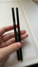 名创优品（MINISO）1.5毫米纤细自动眉笔防水防汗持久不易脱色 01灰色*3支 实拍图