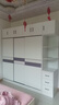 白浅【免费安装】衣柜卧室储物柜子移门衣橱简易推拉门大衣柜 【三门】2米主柜+顶柜+边柜 实拍图