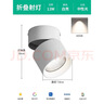 佼佼者（JIAOJIAOZHE）明装射灯led天花灯家用洗墙可调角度商用折叠吸顶照画筒灯免开孔 实拍图