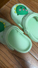 牧童儿童拖鞋夏男宝宝洞洞鞋软底女童卡通洗澡婴幼儿家居鞋奶龙绿180 实拍图