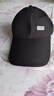 【热巴同款】加大棒球帽帽子男女大头围显脸小春夏字母百搭棒球帽 侧标-黑色【1顶】 实拍图