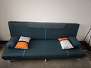品上凯迪斯 现代简约多功能沙发床两用可折叠沙发床客厅沙发小户型懒人沙发 【新款猫抓皮】藏蓝 【炫彩海绵款】升级2.0米长1.2米宽2扶手2腰枕 实拍图