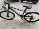喜德盛（xds）山地自行车黑客380避震前叉21速禧玛诺变速X6铝合金车架通勤代步 黑/灰色（26款） 17寸（建议身高165-180） 实拍图