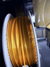 拓竹PLA Silk+光泽丝绸 3D打印耗材 质感色彩丰富 强度升级易打印 美学线材 RFID智能参数识别 丝绸金13405 含料盘 实拍图