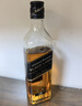 尊尼获加（JOHNNIE WALKER）洋酒 12年黑方黑牌派对随身舱礼盒1000ml 苏格兰调和型威士忌 实拍图