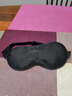 TA真丝眼罩桑蚕丝睡眠遮光重力深睡透气男女士专用助眠午睡觉黑色 实拍图