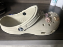 卡骆驰（CROCS）新款厚底云朵洞洞鞋送女友礼物206750 骨白色   36-37 实拍图