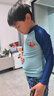 361°儿童游泳衣分体宝宝泳衣男童温泉游泳衣卡通可爱长袖潜水服 实拍图