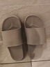 京东京造【糖果拖】拖鞋居家男士防滑轻便情侣防臭浴室拖凉拖灰褐色44-45 实拍图