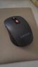 联想（Lenovo）无线蓝牙双模鼠标 便携办公鼠标 人体工程学设计 适用台式机一体机笔记本平板Howard Mouse 2022灰 实拍图