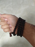 龍隐正宗小叶紫檀手串男女士款文玩手链檀香木佛珠子转运正品高端情侣 带金星款8mm*108颗（京仓速发） 实拍图