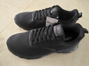 安踏悠步丨运动鞋男鞋夏季网面透气跑步鞋男轻便减震黑色休闲鞋旅游鞋 实拍图