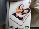 INSTAX富士instax立拍立得 mini相纸 白边双包20张(适用miniSE/11/12/40/90/LiPlay/EVO/Link3) 实拍图
