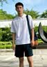 杜小闲藏青色美式速干运动短裤男夏季篮球健身薄款透气裤子不过膝三分裤 藏青色 【高品质】 XL 身高175-180cm体重140-155斤 实拍图