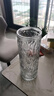 盛世泰堡花瓶水养玻璃插花瓶水培富贵竹客厅花瓶摆件透明冰纹直筒款 实拍图