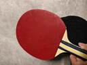 红双喜（DHS）三星级乒乓球拍横直对拍套餐H3（横直 附拍包+乒乓球） 实拍图