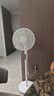 美的（Midea）【幸运草安睡1S】一级能效直流变频声控电风扇家用遥控卧室静音落地扇台式桌面抗菌大风力转页扇 实拍图