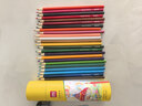 得力（deli）24色油性彩铅原木六角杆彩色铅笔学生绘画涂色艺术写生手绘儿童画笔筒装女孩儿童礼物HM455-24彩笔 实拍图