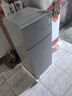 新飞冰箱小型租房用 一级能效冷 藏冷冻两用1-2人家用小冰箱 出租房双门电冰箱办公室两门 26年旗舰 86A一级能效【旗舰升级】银 实拍图
