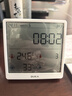杜克温湿度计室内时钟wifi智联家用数显电子可贴可立TH3 白色 实拍图