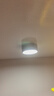 欧普照明LED超薄明装筒灯全光谱防眩灯免开孔全铝客厅吊顶过道天花吸顶灯 7w正白光6000k-全铝白壳【高3cm*宽7.5cm】偏小 实拍图